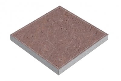 Betonová dlažba PresBeton Hladká 400×400×40 hnědá