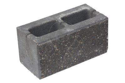 Betonová tvarovka KB-Blok PlayBlok KBF 20-7 B základní štípaná černá