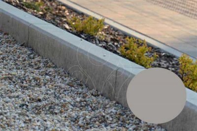 Betonový obrubník AZ Beton chodníkový rovný 250 šedý