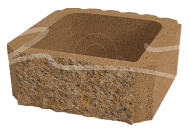 Betonová svahová tvarovka Beton Brož štípaná okrová