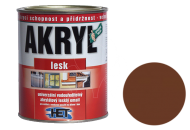 Univerzální vodou ředitelná akrylátová barva HET Akryl LESK 0,7+0,2 kg hnědá