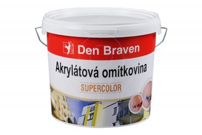 Akrylátová omítkovina Den Braven drásaná zrno 2 mm 1. barevná skupina (Nxx0 - Nxx3)