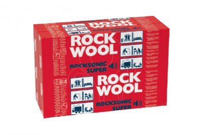 Akustická izolační minerální vata Rockwool Rocksonic SUPER 100 mm
