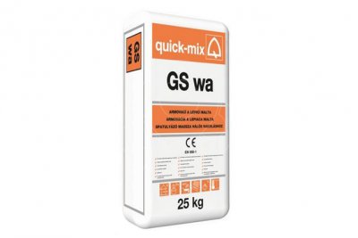 Armovací a lepící stěrková hmota Quick-Mix GS wa