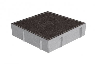 Betonová dlažba PresBeton Rhomben černá