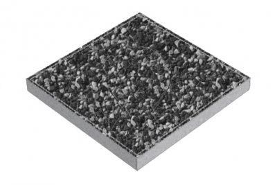 Betonová dlažba PresBeton Simona 600×600×60 černá