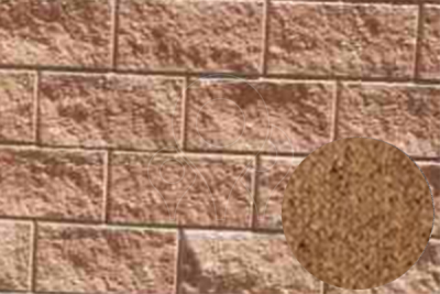 Betonová obkladová tvarovka KB-Blok KBF 0-11 B 30 A hladká hnědá