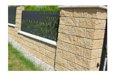 Betonová tvarovka PresBeton FACE BLOCK – štípaný roh HX 2/19/3B  písková