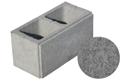 Betonová tvarovka KB-Blok PlayBlok KBF II 20-7 A hladká černá