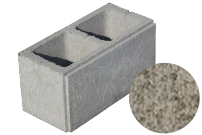 Betonová tvarovka KB-Blok PlayBlok KBF II 20-7 A hladká přírodní