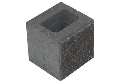 Betonová tvarovka KB-Blok PlayBlok KBF 20-7 BP poloviční štípaná černá