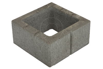 Betonová tvarovka KB-Blok PlayBlok KBF 40-9 A hladká přírodní