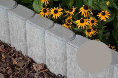 Betonový obrubník AZ Beton palisádový 5-dílný šedý