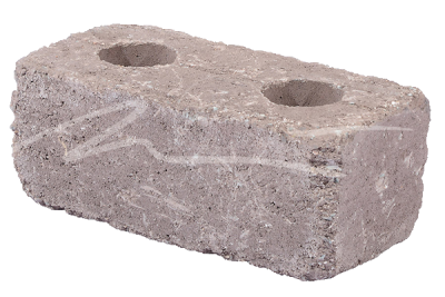Betonový zdicí blok Beton Brož History - nízký kámen poloviční hnědá