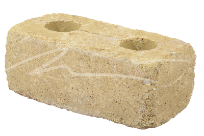 Betonový zdicí blok Beton Brož History - nízký kámen poloviční okrová