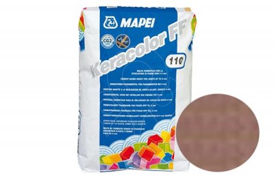 Cementová spárovací malta Mapei Keracolor FF 2 kg hnědá