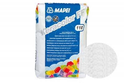 Cementová spárovací malta Mapei Keracolor FF 2 kg stříbrnošedá