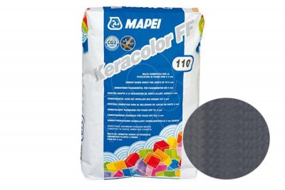 Cementová spárovací malta Mapei Keracolor FF 5 kg antracit
