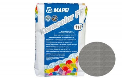 Cementová spárovací malta Mapei Keracolor FF 5 kg cementově šedá