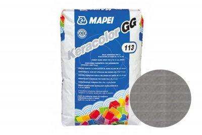Cementová spárovací malta Mapei Keracolor GG 25 kg cementově šedá