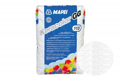 Cementová spárovací malta Mapei Keracolor GG 5 kg bílá