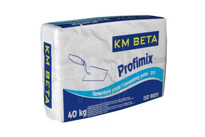 Cementový potěr KM Beta CP 101 - 20 N/mm2 jemný zimní
