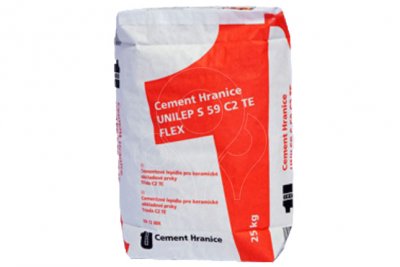 Flexibilní lepidlo na obklady Cement Hranice Unilep S 59