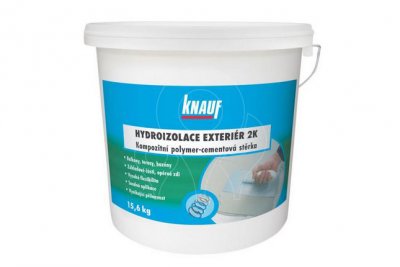 Hydroizolační stěrka do exteriéru Knauf Hydroizolace exteriér 2K 12 kg