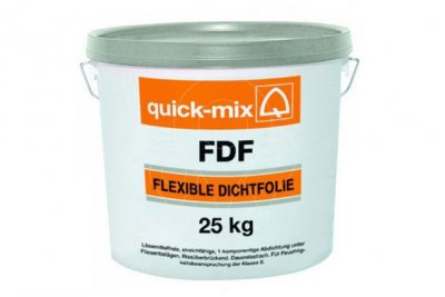 Jednosložková tekutá hydroizolace Quick-Mix FDF