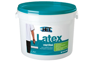 Interiérová latexová barva HET Latex VNITŘNÍ 0,8 kg