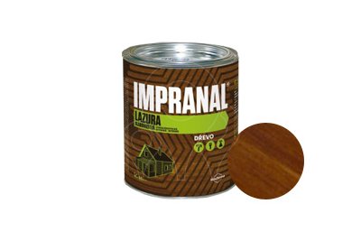 Lazurovací lak slabovrstvý Stachema IMPRANAL 0,75 l ořech