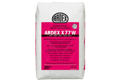 Lepidlo na obklady a dlažbu ARDEX X 77 W