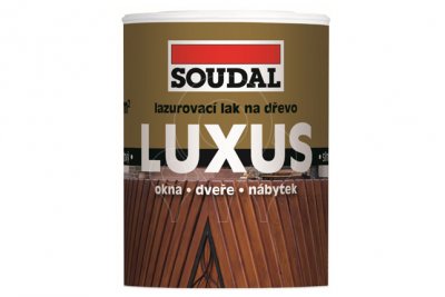 Luxus Lazura Soudal 0,75 l kaštan