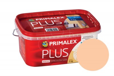 Malířský nátěr Primalex PLUS Barevný 3 kg meruňkový