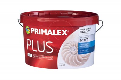 Malířský nátěr Primalex PLUS Bílý 15 kg