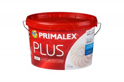 Malířský nátěr Primalex PLUS Bílý 7,5 kg