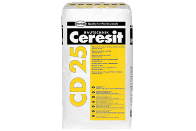 Opravná cementová stěrka pro opravu betonu Henkel Ceresit CD 25