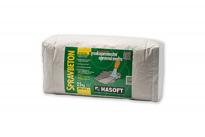 Opravný beton Hasoft SPRAVBETON TH 25 kg
