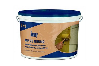 Penetrační nátěr pro sádrové omítky Knauf MP 75 Grund 5 kg