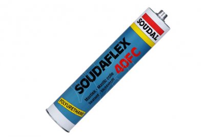 Polyuretanový tmel Soudal SOUDAFLEX 40FC 600 ml šedý