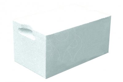 Pórobetonová bílá tvárnice pro přesné zdění Porfix Ostrava hladká s kapsou P2,5 250 mm