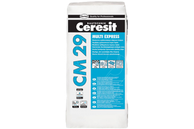Rychletvrdnoucí lepící malta Henkel Ceresit CM 29 Multi Express 25 kg