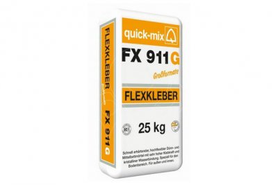 Rychletvrdnoucí stavební lepidlo Quick-Mix FX 911 G