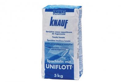 Sádrový tmel pro tmelení Knauf Uniflott 5 kg