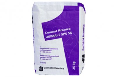 Samonivelační podlahová stěrka Cement Hranice Unimalt SPS 56