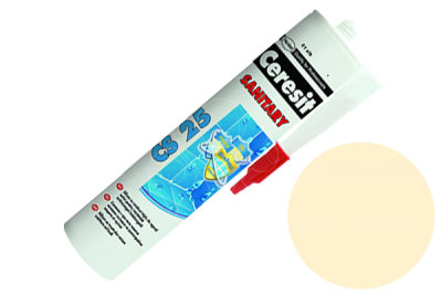 Sanitární silikon Henkel Ceresit CS 25 Cream