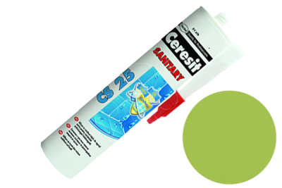 Sanitární silikon Henkel Ceresit CS 25 Kiwi