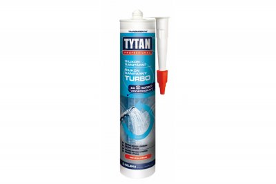 Sanitární silikon Selena Tytan Professional Turbo transparentní