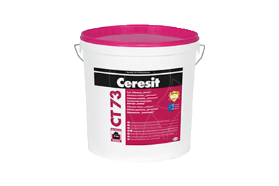 Silikátová fasádní omítka Henkel Ceresit CT 73 rýhovaná 2 mm