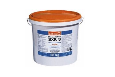 Siloxanová fasádní omítka Quick-Mix SXK 1,5 mm